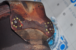 Exhaust manifold with catalytic converter Ford Focus mk3 11-16 2.0 is dented, bolts are broken