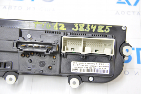 Climate control VW Tiguan 09-15 manual scratches on the trim