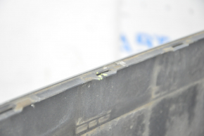 Rear bumper bare Toyota Sequoia 08-16 silver, broken crepe