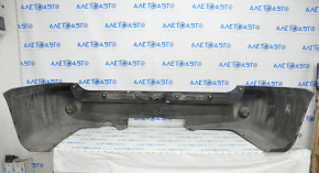 Rear bumper bare Toyota Sequoia 08-16 silver, broken crepe