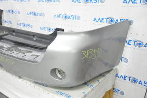 Rear bumper bare Toyota Sequoia 08-16 silver, broken crepe