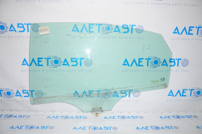Glass of the rear left door Hyundai Sonata 15-19 scratches