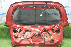 Naked trunk door with glass Kia Sorento 16-20 red TR3, bumps, scratch