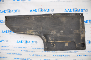 Rear left underbody protection Hyundai Sonata 15-17 tears