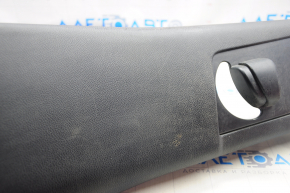 Center pillar trim upper belt left Jeep Cherokee KL 14-23 black, scratches