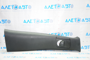Center pillar trim upper belt right Jeep Cherokee KL 14-23 black, scratches