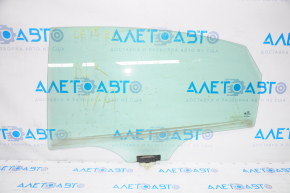 Glass of the rear left door Hyundai Sonata 15-19 scratches