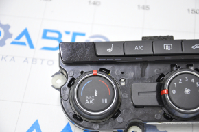 Climate control VW Passat b7 12-15 USA manual with heating, glass is rubbed
