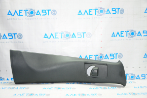 Center pillar trim upper belt right Dodge Dart 13-16 black, scratches