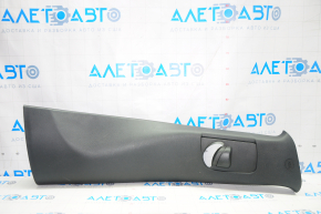 Center pillar trim upper belt right Dodge Dart 13-16 black, scratches