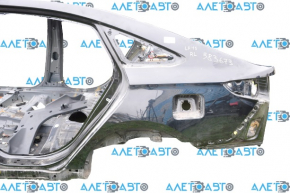 Quarter wing rear left Hyundai Sonata 15-19 black on the body