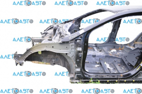 Quarter front left Hyundai Sonata 15-19 black on the body