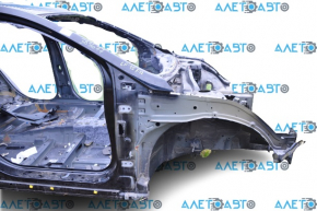 Quarter front right Hyundai Sonata 15-19 black on the body