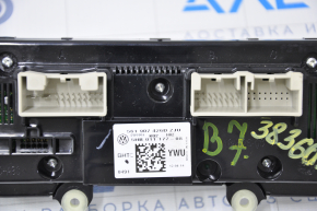 Climate control VW Passat b7 12-15 USA manual, glass is rubbed