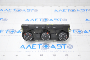 Climate control VW Passat b7 12-15 USA manual, cracked and rubbed glass