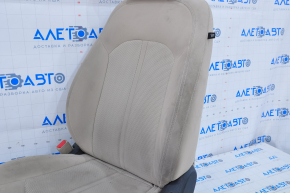 Driver's seat Hyundai Sonata 15-19 with airbag, mechanical, beige cloth, dry-cleanable