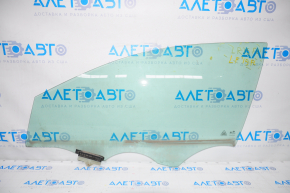 Glass of the front left door Hyundai Sonata 15-19 scratches