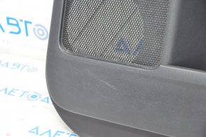 Door trim card rear right Toyota Sequoia 08-11 black+gray, JBL, scratches