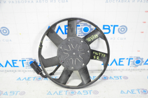 Right cooling fan Chevrolet Volt 16- with motor, break, wiring insulation torn