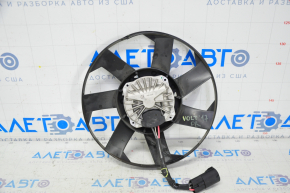 Right cooling fan Chevrolet Volt 16- with motor, break, wiring insulation torn