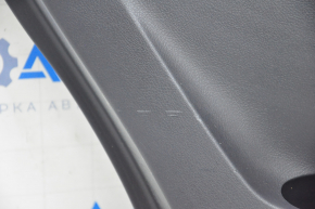 Door trim card rear left Toyota Sequoia 08-16 black+gray, JBL, scratches