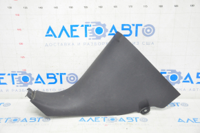 Front pillar trim lower left Toyota Sequoia 08-16 black, worn