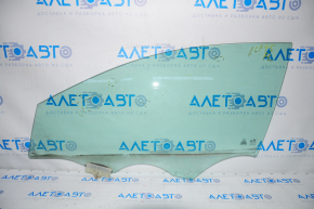 Glass of the front left door Hyundai Sonata 15-19 scratches