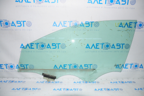 Glass of the front left door Hyundai Sonata 15-19 scratches
