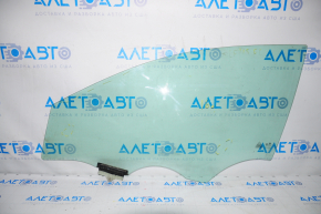 Glass of the front left door Hyundai Sonata 15-19 scratches