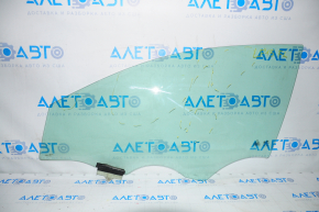 Glass of the front left door Hyundai Sonata 15-19 scratches