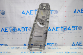 Center pillar trim upper belt left Lexus CT200h 11-13 gray, worn