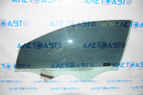 Glass of the front left door Hyundai Sonata 15-19 scratches