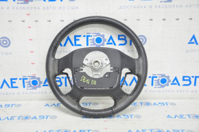 Naked steering wheel Toyota Sequoia 08-11 black leather, without buttons and cruise control, scratch