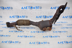 Exhaust manifold with catalytic converter Ford Fusion mk5 13-16 2.5