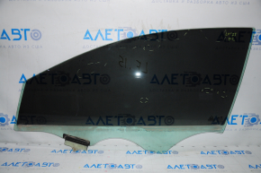 Glass of the front left door Hyundai Sonata 15-19 scratches