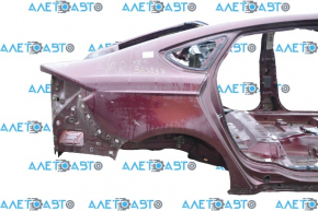 Quarter wing rear right Ford Fusion mk5 13-20 burgundy on the body