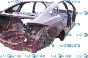 Quarter wing rear right Ford Fusion mk5 13-20 burgundy on the body