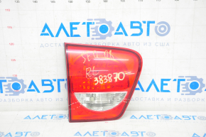 Light inside trunk lid left Toyota Sequoia 08-17 cracks