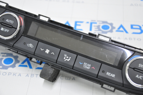 Climate control Toyota Highlander 14-19 auto scratches on glass and chrome