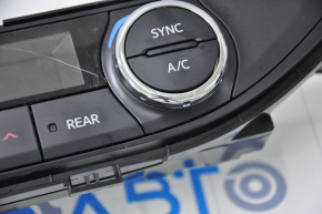 Climate control Toyota Highlander 14-19 auto scratches on glass, chrome and buttons