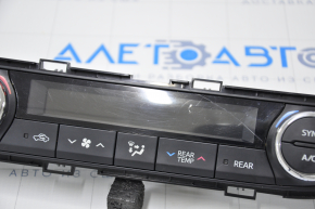 Climate control Toyota Highlander 14-19 auto scratches on glass, chrome and buttons
