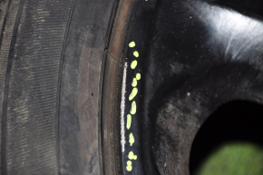 Wheel disk R18 5*108 Ford Fusion mk5 13-16 type 3, light curb, painted