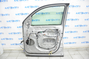 Door assembly front right Toyota Sequoia 08-16 silver 1D6, butt, molding dried out