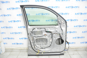 Door assembly front left Toyota Sequoia 08-16 silver 1D6, butt, molding dried out