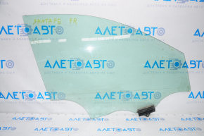 Glass door front right Hyundai Santa FE Sport 13-18 scratches
