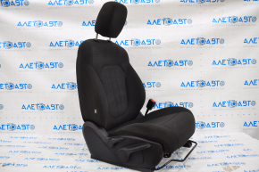 Passenger seat Chrysler 200 15-17 without airbag, mechanical, cloth black