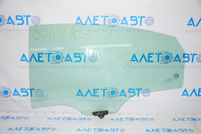 Glass of the rear left door Hyundai Sonata 11-15 scratches