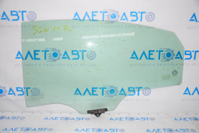 Glass of the rear left door Hyundai Sonata 11-15 scratches