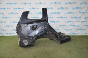 Quarter wing rear right Subaru Forester 14-18 SJ graphite, dented, bumps