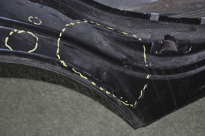Quarter wing rear right Subaru Forester 14-18 SJ graphite, dented, bumps